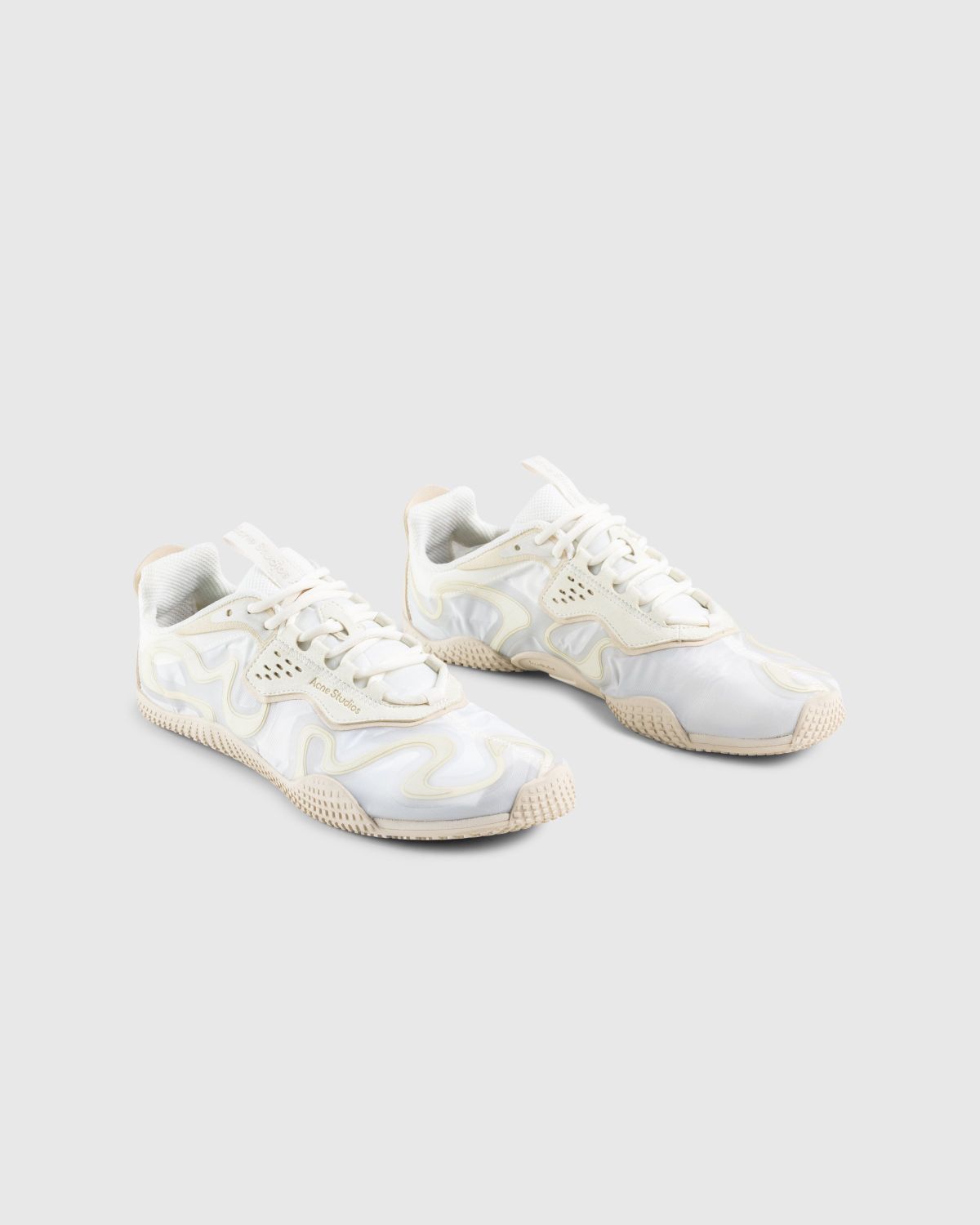 Acne studios online white trainers